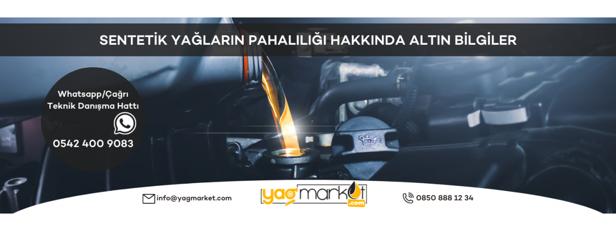 Sentetik Yağlar Neden Daha Pahalıdır?